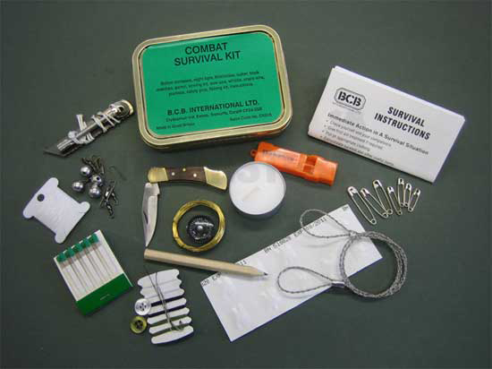 Combat Survival Tin for Armed Forces Personnel