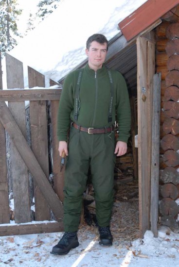 Small Swedish Army Insulated Thermal M90 Pants Green Trousers Cold Weather  Pants