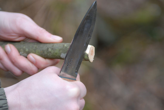 Knife Safety & Making a Blood Circle - Wilderness Youth Project