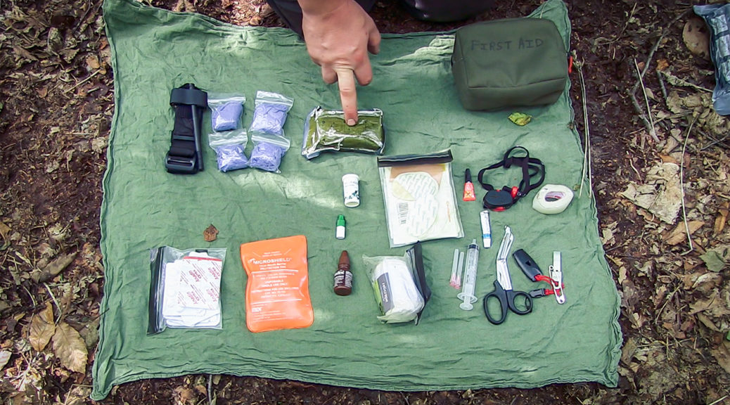 outdoor first aid kit