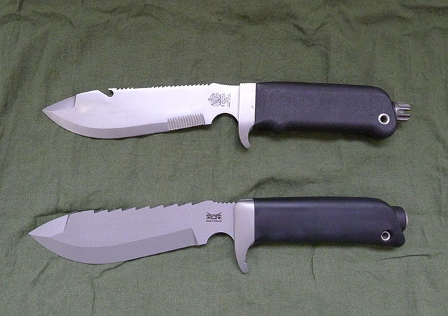 Dartmoor Knife CSK185 and Wilkinson Sword Survival Knife