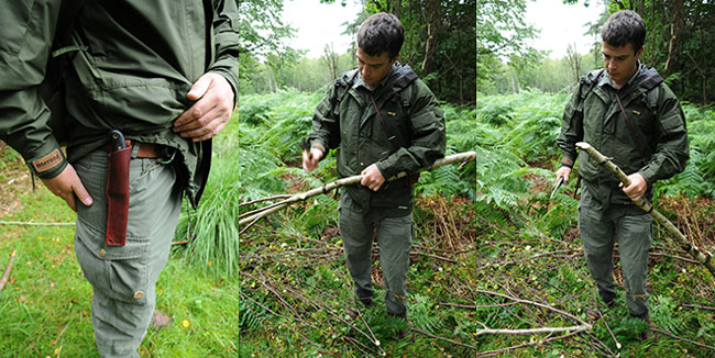 Raven PK1 Knife Field Testing