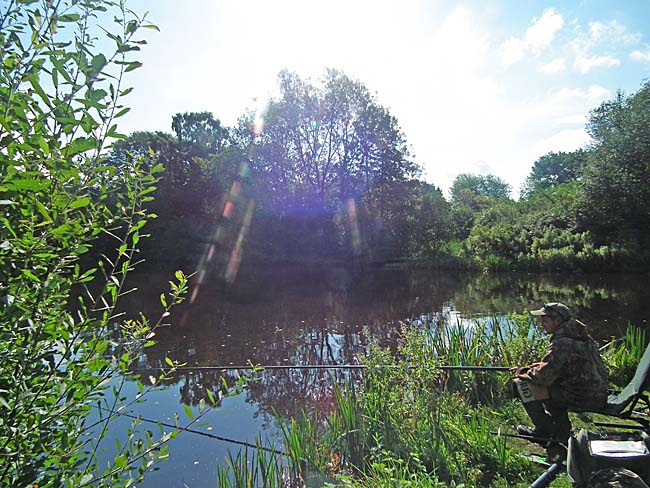 Fishing hevingham lakes aug 2011