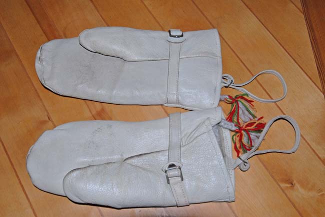 Swedish Army Leather Mittens