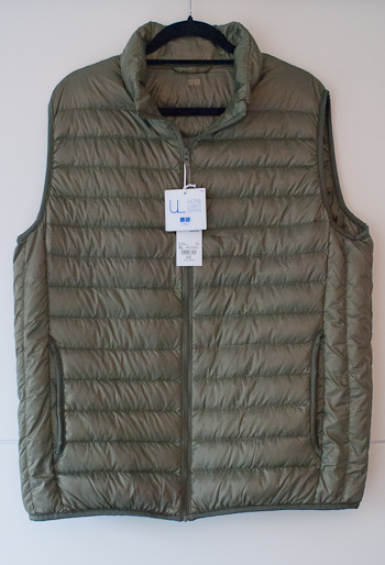 gilets uniqlo