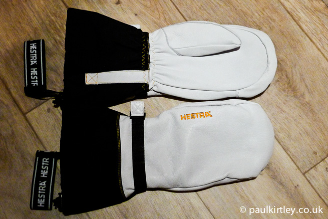 Hestra Bivak Leather Mittens.