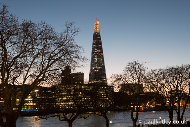 The Shard from Tower Of London