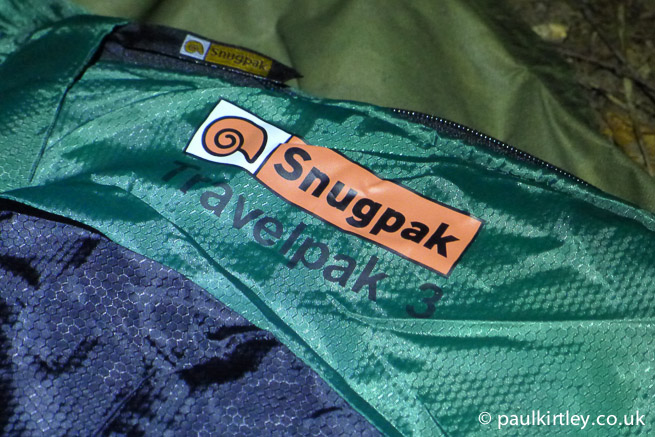 Snugpak Travelpak 3 sleeping bag review image