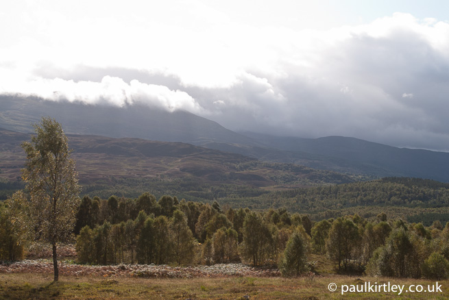 Scottish wild landscape