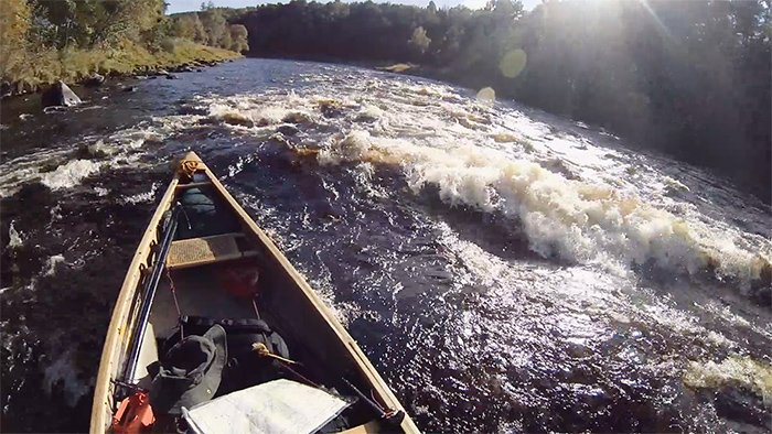 Rapids on the River Spey, Scotland