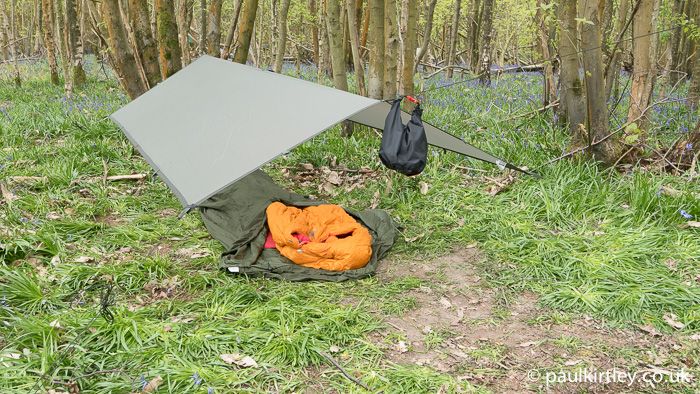 Lightweight camping outlet tarp