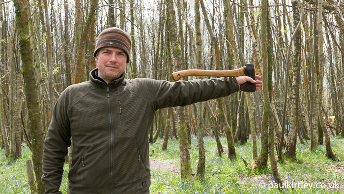 Paul Kirtley with Small Forest Axe