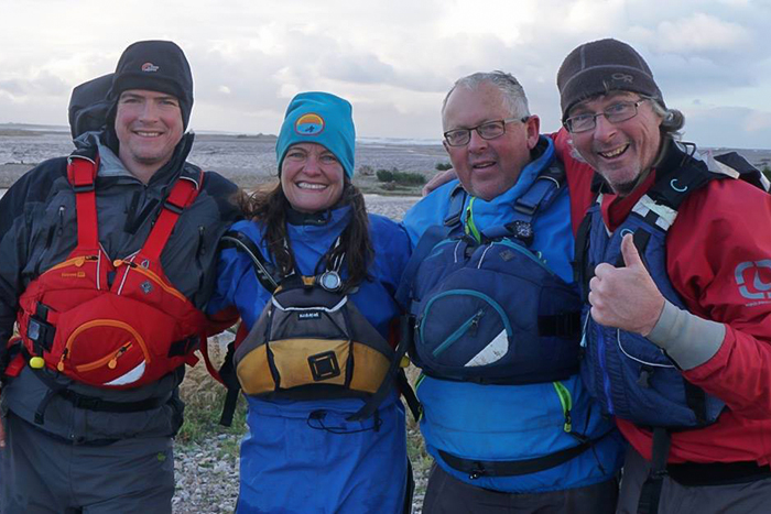 Paul Kirtley, Justine Curgenven, Ray Goodwin and Kevin Callan