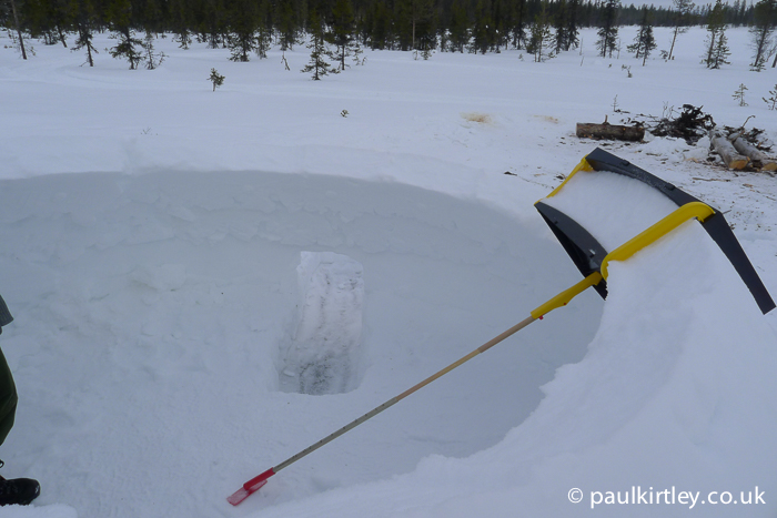 ICEBOX® Igloo Tool - Grand Shelters Igloo Building Tools For Snow Camp