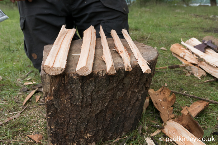 How to: splitting wood