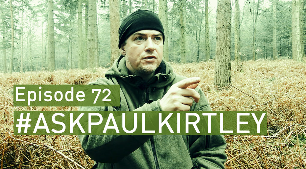 Paul Kirtley answering questions for episode 72 of Ask Paul Kirtley