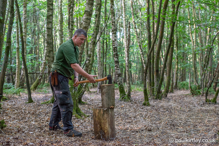 Paul Kirtley axe technique