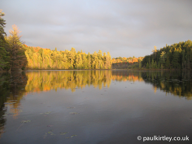 Wilderness woods and lakes