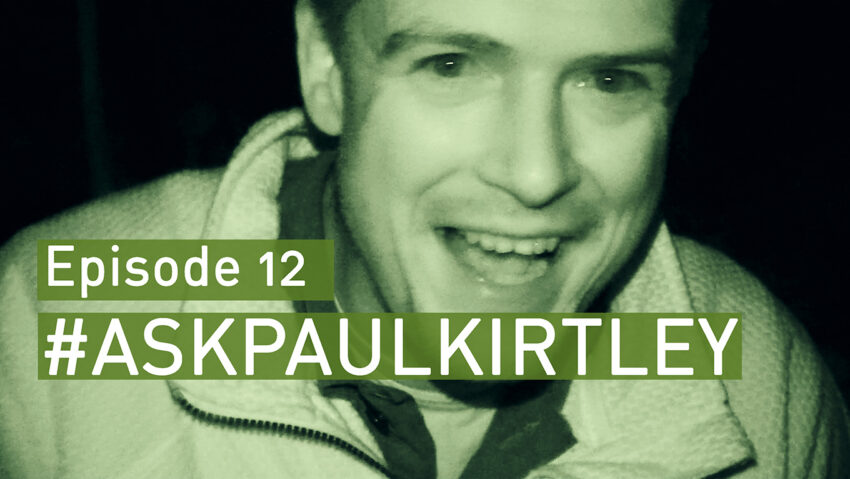 Paul Kirtley answering bushcraft and survival questions in episode 12 of Ask Paul Kirtley