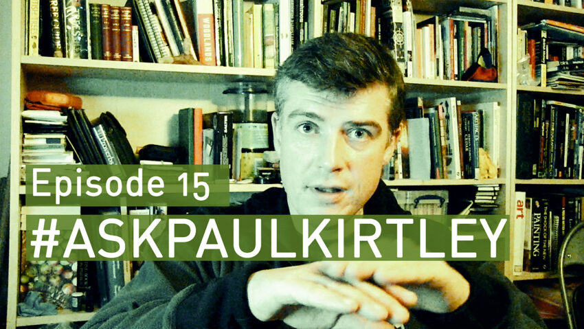 Paul Kirtley answering bushcraft and survival questions in episode 15 of Ask Paul Kirtley