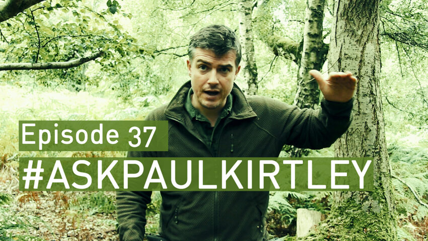 Paul Kirtley answering bushcraft and survival questions in episode 37 of Ask Paul Kirtley