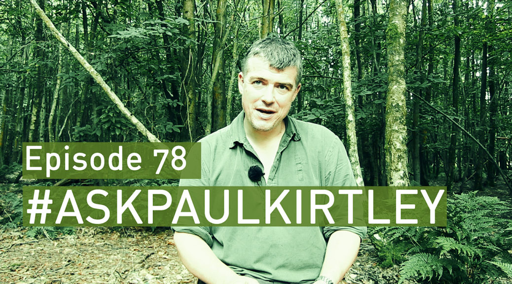 PAul Kirtley answering questions in episode 78