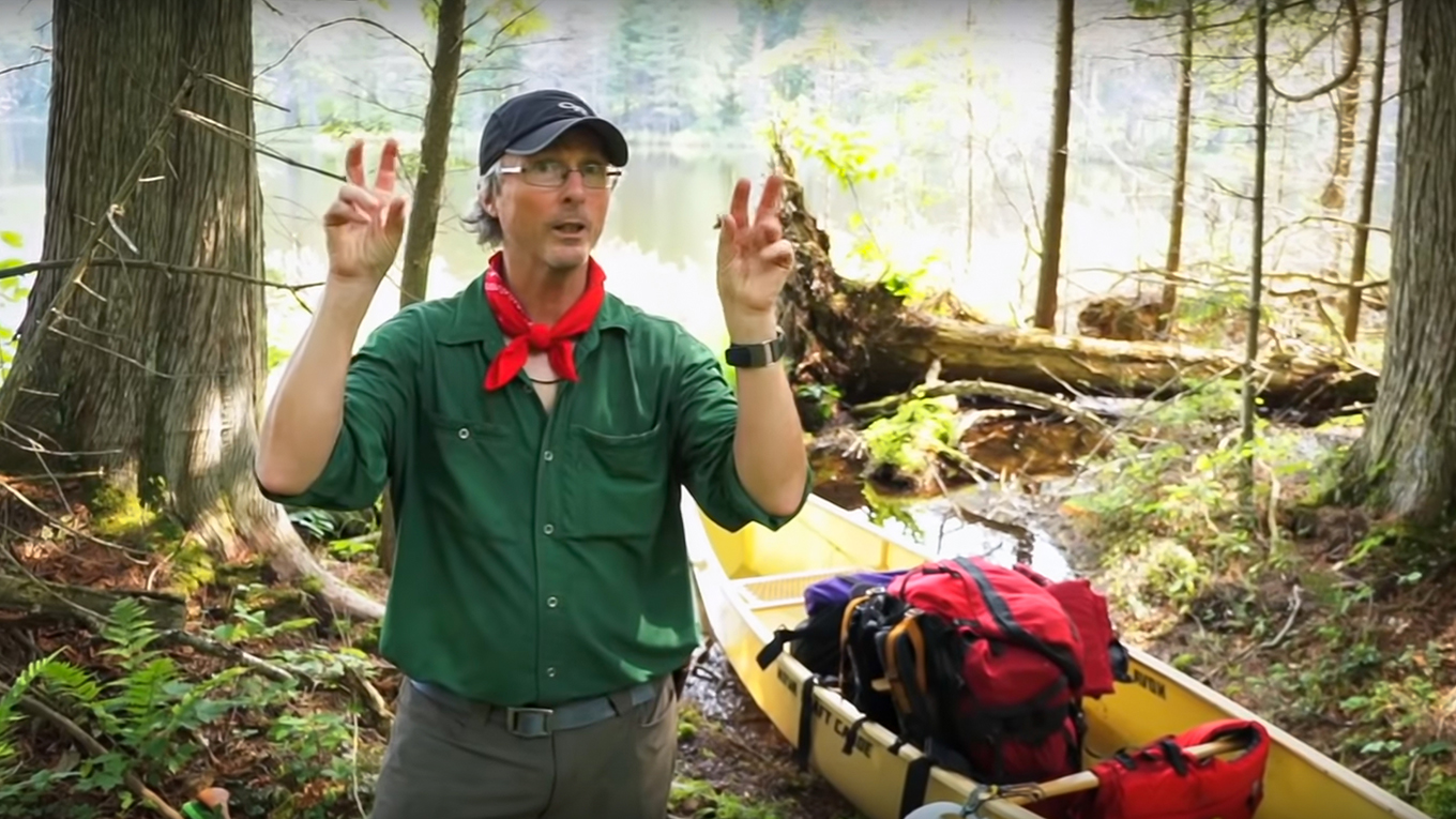 Kevin Callan in Algonquin Park