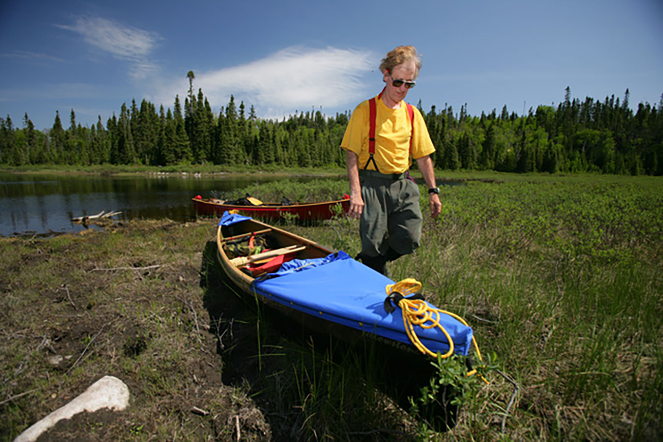 Cliff Jacobson on expedition